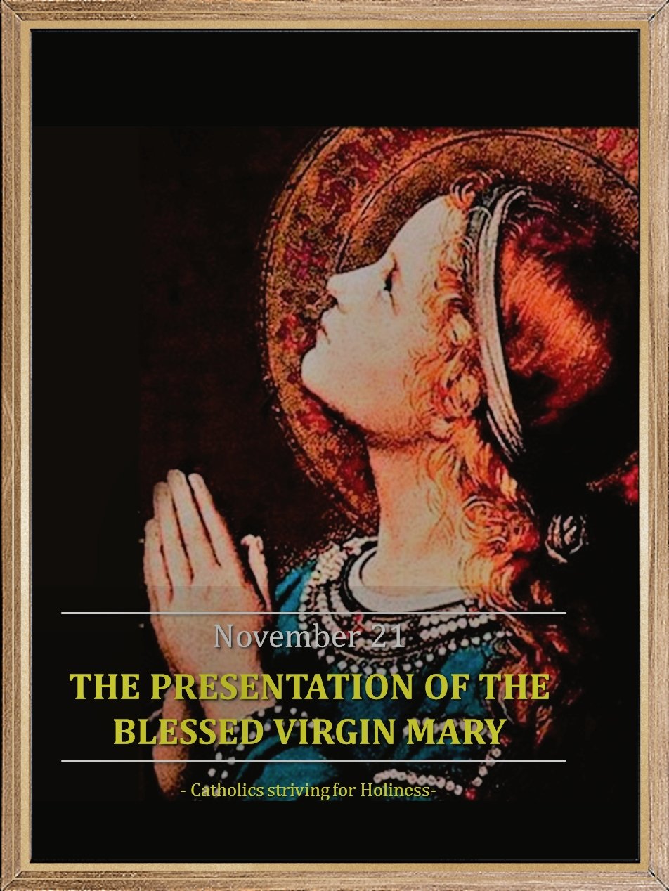 presentation of the blessed virgin mary feast day