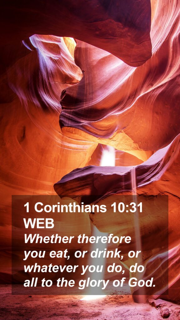 1 Coríntios 10:31: ♪ Música ♫