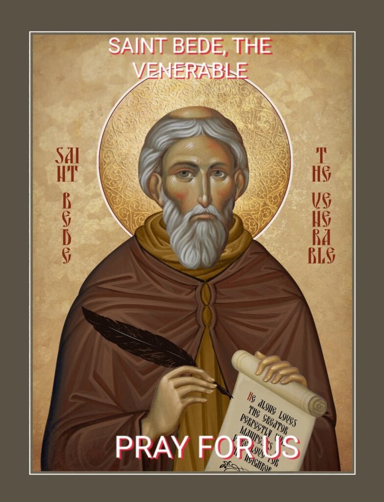 Venerable Bede C 672 735 Feast Day 27th May Teaching Resources