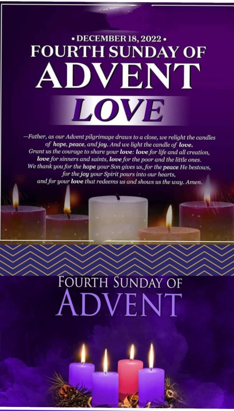 THE FOURTH SUNDAY OF ADVENT Prayers and Petitions