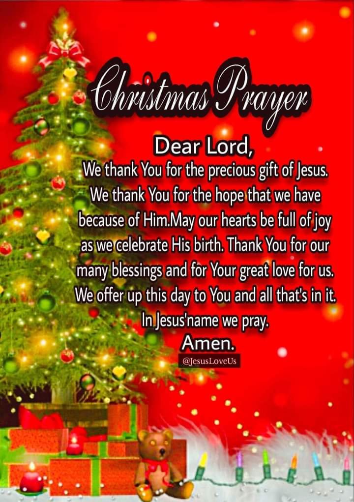 CHRISTMAS - THE BIRTH OF OUR LORD ?? - Prayers and Petitions
