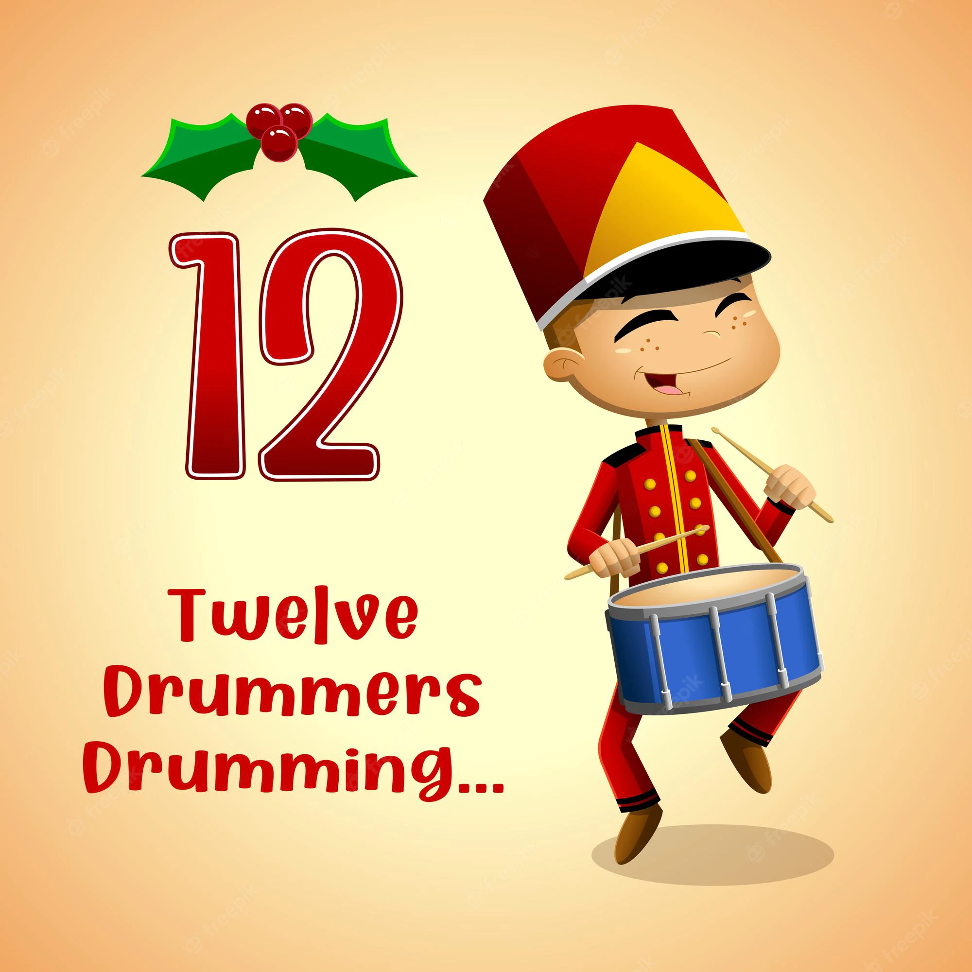 12-days-christmas-12th-day-twelve-drummers-drumming-vector-hand-drawn-illustration_20412-1917