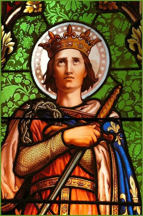 St Louis, King - Feast Day - August 25 2023 - Catholic Saint of